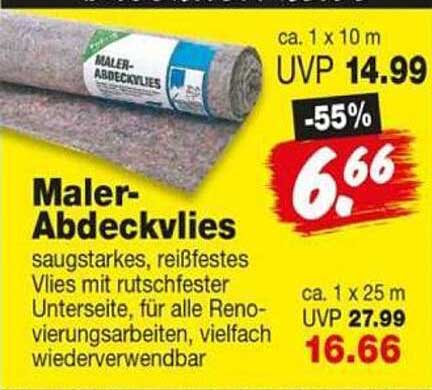 Maler-Abdeckvlies