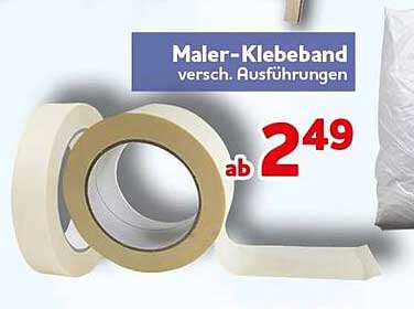 Maler-Klebeband versch. Ausführungen