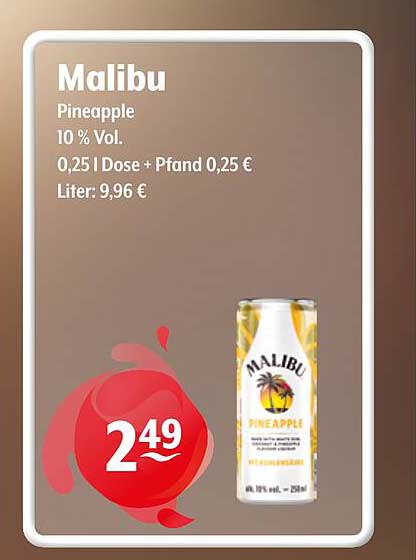 Malibu Pineapple