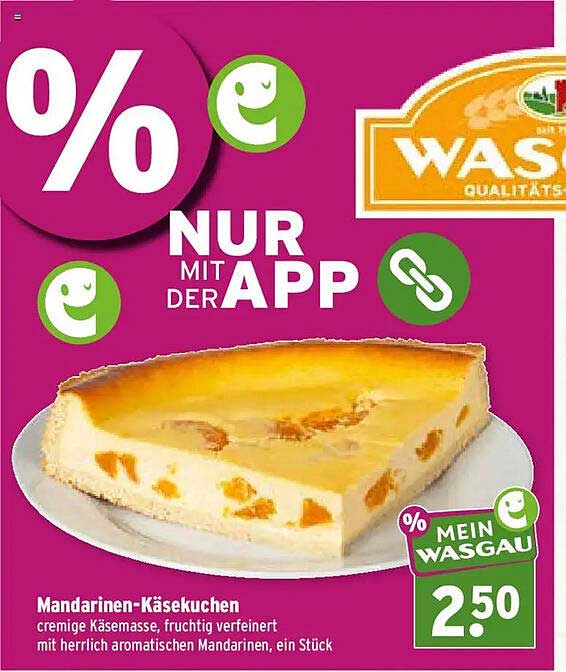 Mandarinen-Käsekuchen