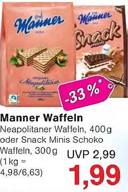 Manner Waffeln