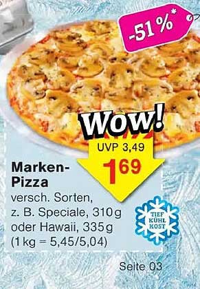 Marken-Pizza