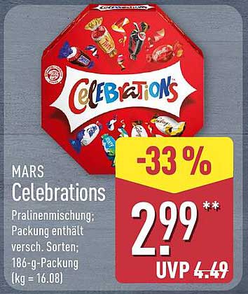MARS Celebrations Pralinenmischung