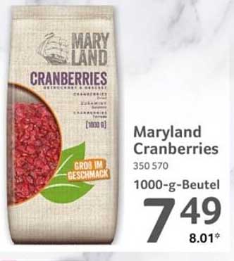 Maryland Cranberries