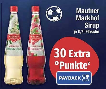 Mautner Markhof Sirup je 0,7l Flasche