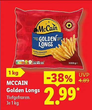 MCCAIN Golden Longs