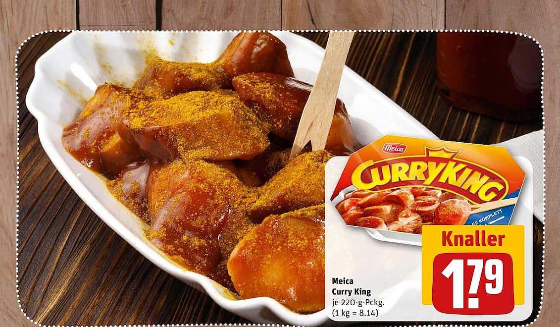 Meica Curry King je 220-g-Pckg. (1 kg = 8.14)