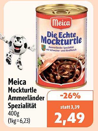 Meica Mockturtle Ammerländer Spezialität 400g (1kg = 6,23)