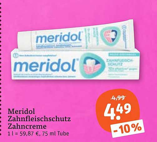 Meridol Zahnfleischschutz Zahncreme