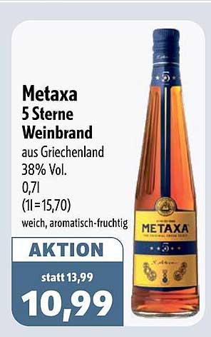 Metaxa 5 Sterne Weinbrand