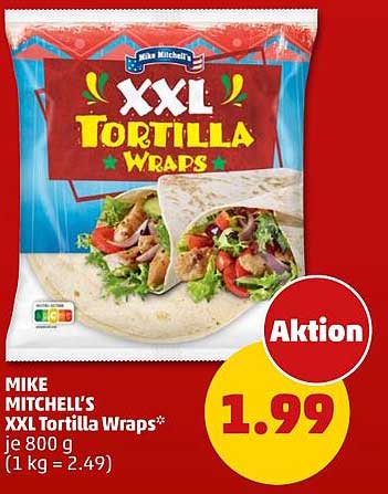 MIKE MITCHELL'S XXL Tortilla Wraps*