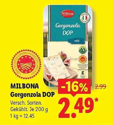 MILBONA Gorgonzola DOP