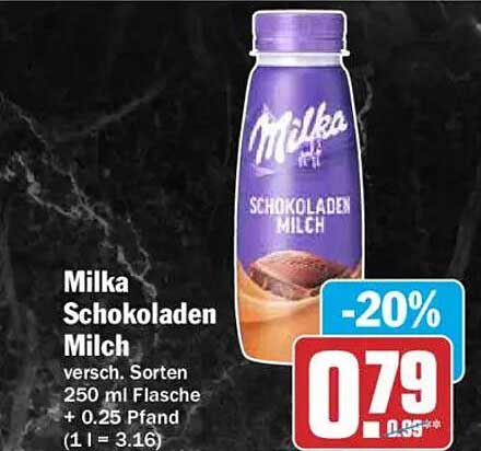 Milka Schokoladen Milch