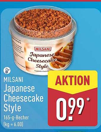 MILSANI Japanese Cheesecake Style