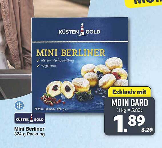 Mini Berliner 324-g-Packung