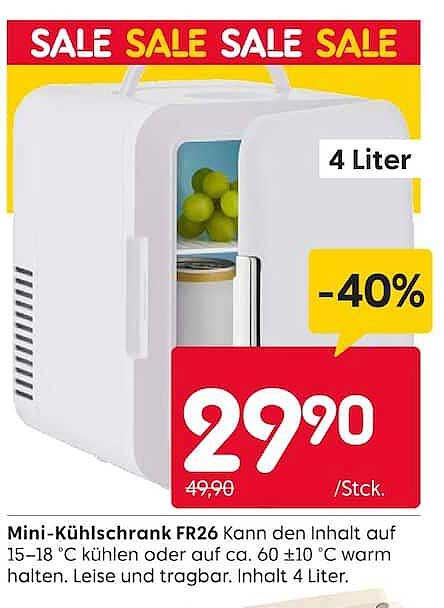 Mini-Kühlschrank FR26