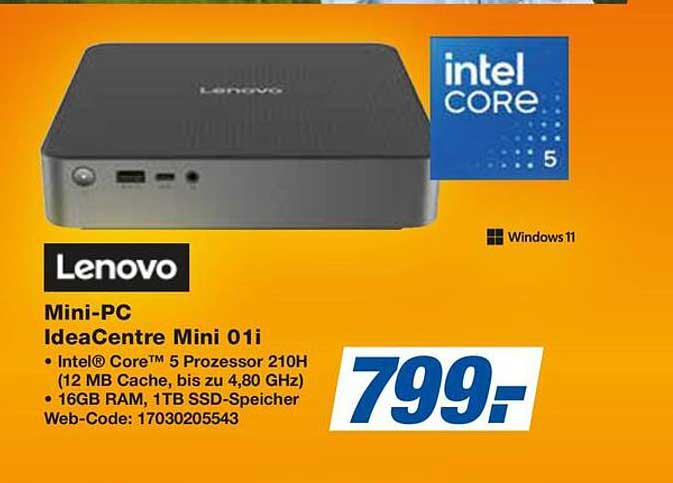 Mini-PC IdeaCentre Mini 01i