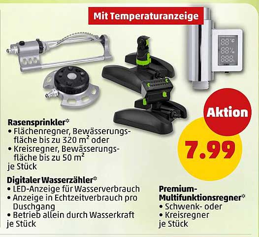 Mit Temperaturanzeige