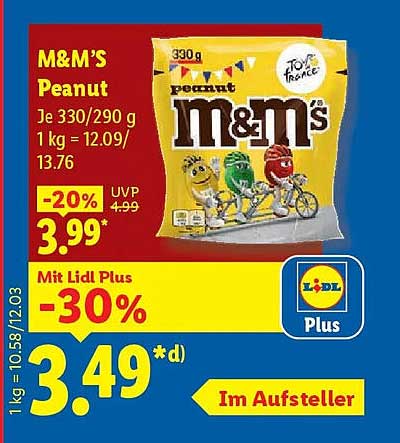 M&M’s Peanut