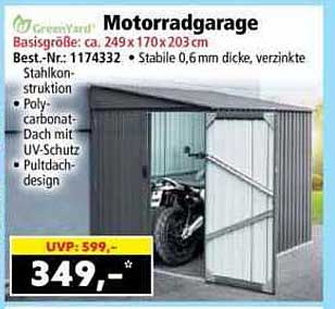 Motorradgarage