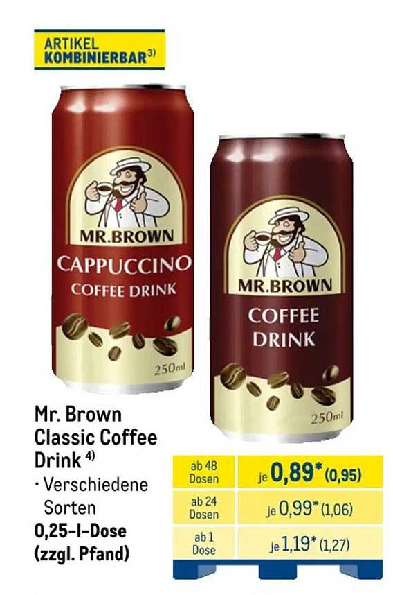 Mr. Brown Classic Coffee Drink