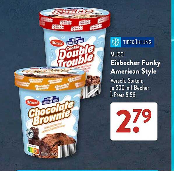 MUCCI Eisbecher Funky American Style