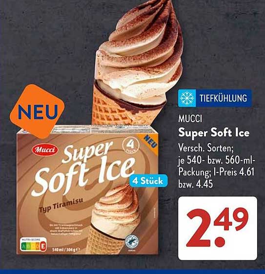 MUCCI Super Soft Ice