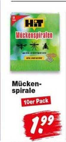 Mücken-spirale 10er Pack
