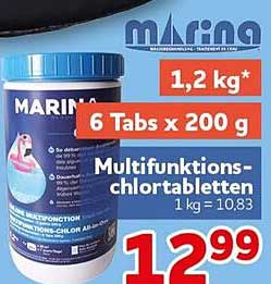 Multifunktions-chlortabletten