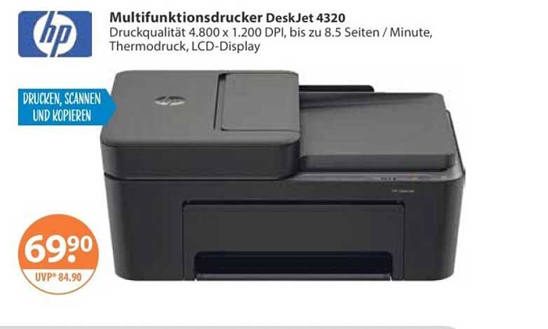 Multifunktionsdrucker DeskJet 4320