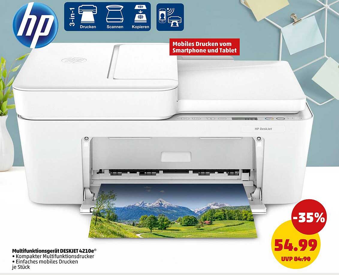 Multifunktionsgerät DESKJET 4210e*