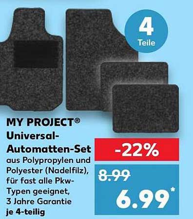 MY PROJECT® Universal-Automatten-Set
