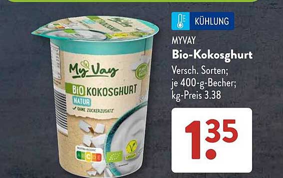 MYVAY Bio-Kokosjoghurt