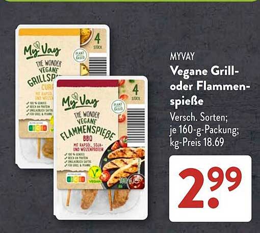 MYVAY Vegane Grill- oder Flammenspiele