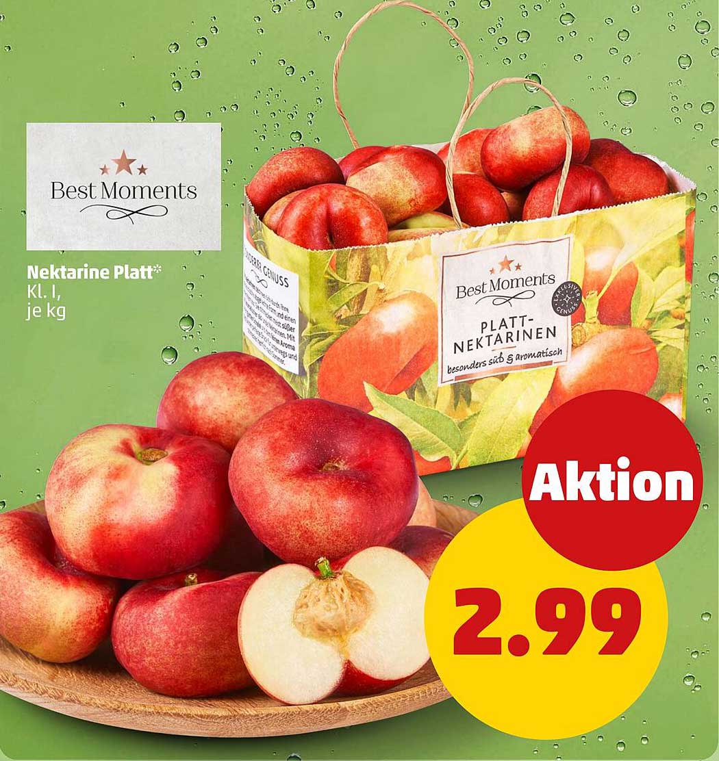Nektarine Platt* Kl. I, je kg