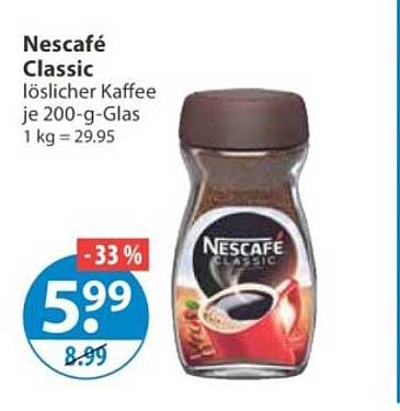 Nescafé Classic löslicher Kaffee je 200-g-Glas