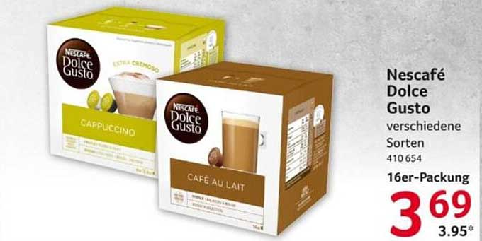 Nescafé Dolce Gusto verschiedene Sorten 16er-Packung