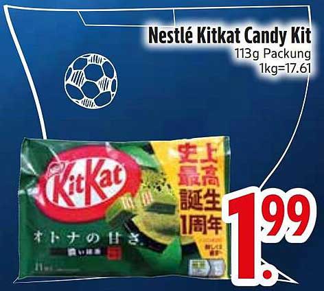 Nestlé Kitkat Candy Kit 113g Packung