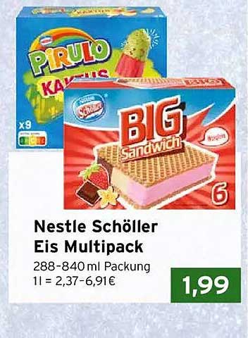 Nestle Schöller Eis Multipack