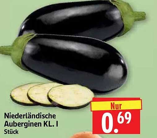 Niederländische Auberginen KL. I