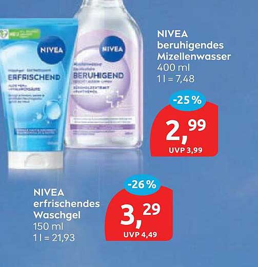 NIVEA beruhigendes Mizellenwasser 400 ml
