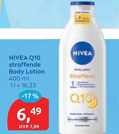 NIVEA Q10 straffende Body Lotion 400 ml