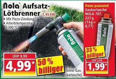 Nola Aufsatz-Löbrenner 1,45 kW