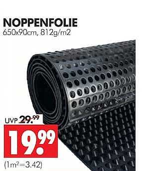 NOPPENFOLIE 650x900m, 812g/m2