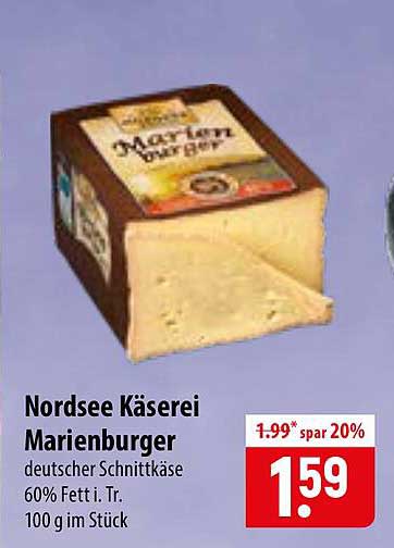 Nordsee Käserei Marienburger