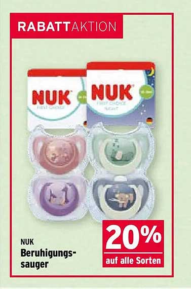 NUK Beruhigungs-sauger