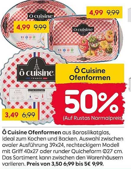 Ô Cuisine Ofenformen