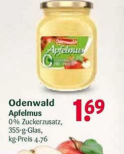 Odenwald Apfelmus