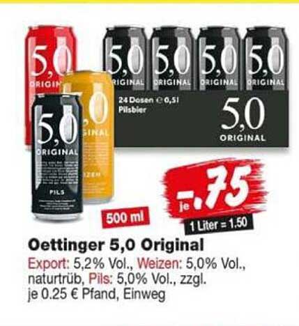 Oettinger 5,0 Original