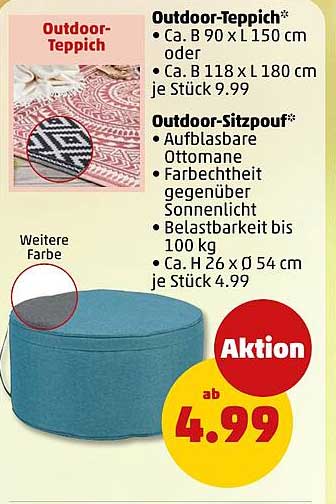 Outdoor-Sitzpouf*